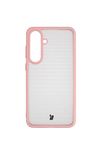 BizonMobile Husă Bizon Angelo pentru Samsung Galaxy S25 FE, Transparent/Roz