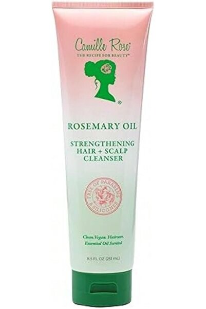 Camille Rose CAMILLE-ROSEMARY OIL STRENGTHENING HAIR+SCALP CLEANSER 8.5oz / 2...