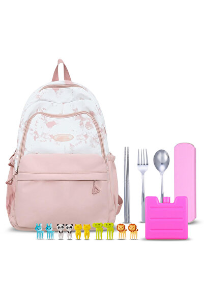STAR BABiES Set Of 5 Combo Premium School Backpack,Reusable Ice Pack, Travel ...