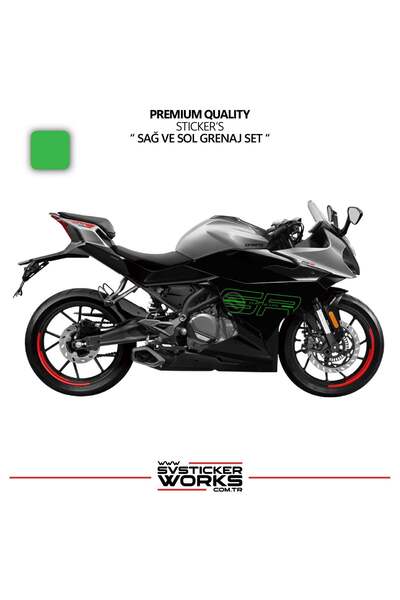 ARONA CFMOTO 250SR Grenage ملصق مجموعة اليمين اليسار نموذج ملصق ملصق عالي الجودة