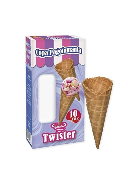 OEM TWISTER ΚΩΝΟΣ ΠΑΓΩΤΟΥ ΜΠΙΣΚΟΤΟ (10τμχ.)