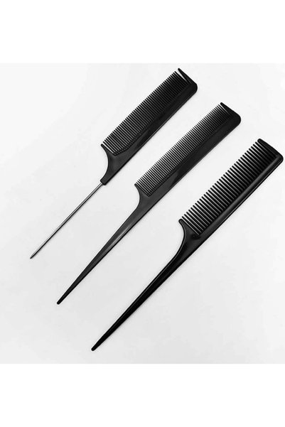 Arzu Güzel Cosmetics Professional 10-Piece Hairdressing Comb Set – Hair Cutting, Styling, and Parting Comb