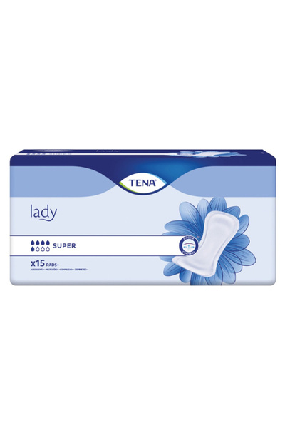 TENA ΣΕΡΒΙΕΤΕΣ LADY 15τεμ. - (SUPER)