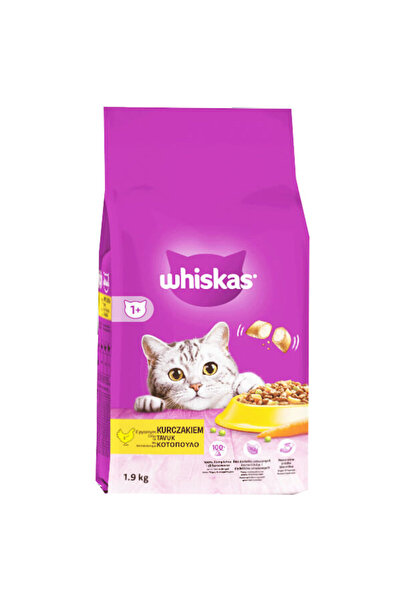 Whiskas ΓΑΤΟΤΡΟΦΗ ΚΡΟΚΕΤΑ 1.9kg - (ΚΟΤΟΠΟΥΛΟ)