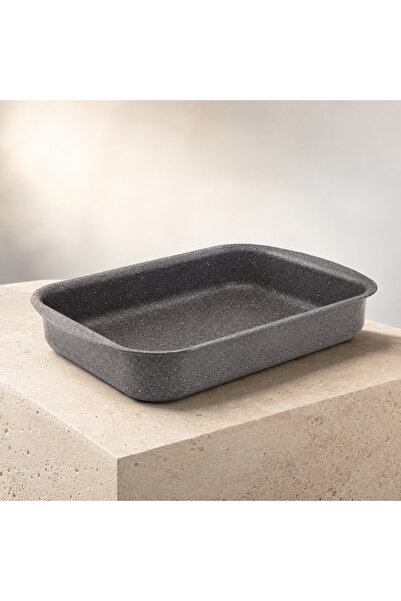 Hascevher Tavă de cuptor dreptunghiulară Hascevher, granit antiaderent, 35x26...