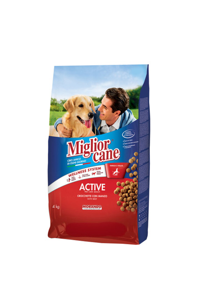 MORANDO MIGLIOR MIGLIOR ΣΚΥΛΟΤΡΟΦΗ ΚΡΟΚΕΤΑ 4kg - (ACTIVE) (ΒΟΔΙΝΟ)
