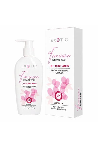Exotic غسول نسائي مبيض ومعطر للمناطق الحساسه-200مل