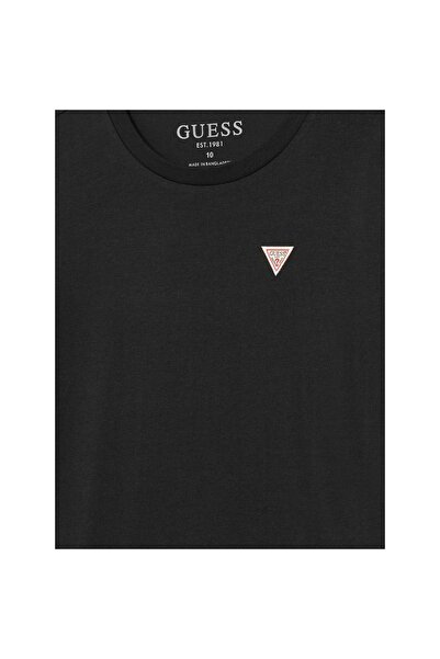 Guess Παιδικό μπλουζάκι unisex L5YI38K5M20 Μαύρο