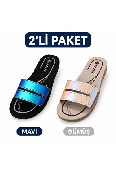 GEZER 2'li Paket Günlük Ev Balkon Çeyiz Misafir Balkon Bahçe Sokak Havuz Plaj...
