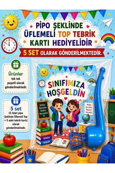 Nostaljik Lezzetler 5 Set Sınıfımıza Hoşgeldin Yazılı Hediye Seti Sene Başı H...