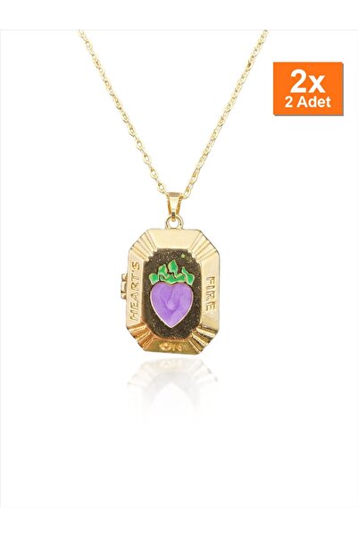 Bozhi Steel Necklace Gold 45cm Stylish Gift