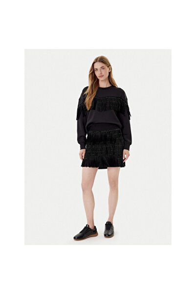 Dkny Fustă mini de damă P53N6C59 Negru