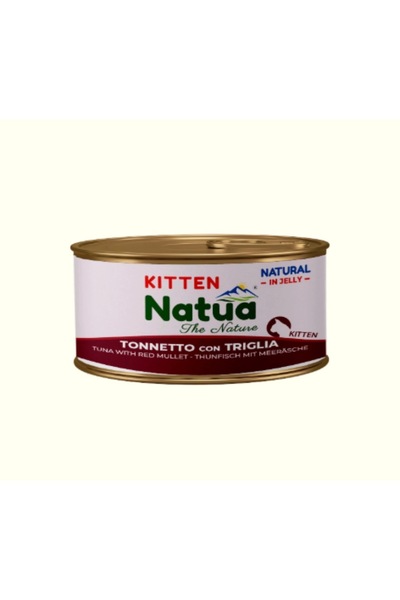 Natua Wet Food for Adult Cats with Tuna Flavor with Red Borre 85g