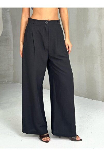 QUASAR Fashion ΝΕΑ ΣΥΛΛΟΓΗ 100% ΛΙΝΟ ΠΑΝΤΕΛΟΝΙ ΠΑΛΑΖΟ ΜΕ ΤΡΙΠΛΗ ΠΙΕΤΑ ΣΤΟ ΠΛΑ...