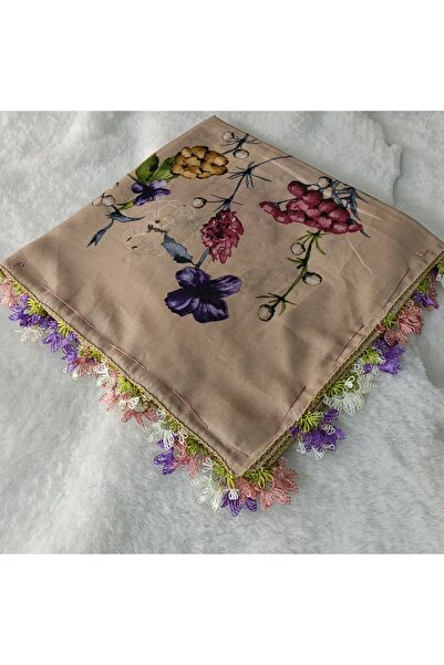 REYHAN Handmade Needlework Writing, Scarf, Yemeni, Mevlit Cover, Head Cover, ...
