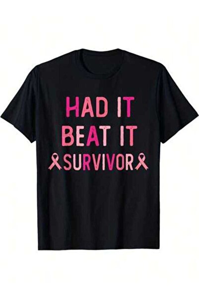 4Car Breathable And Comfortable Had Beat It Survivor Awareness T-Shirt With H...