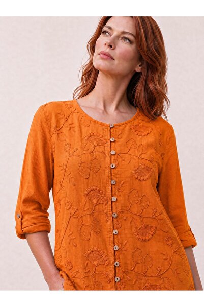 DenizEge Yaren Shirt Orange