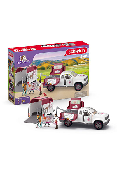 SCHLEICH S Κινητό Κτηνιατρικό Ρυμουλκούμενο για 3+ Ετών 42704