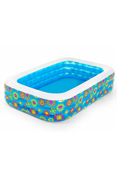 BESTWAY Piscină gonflabila pentru copii FLORAL - 229x152x56 cm