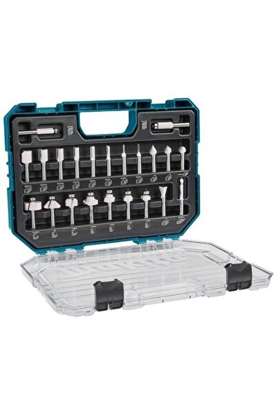 Makita 22-Piece Router Bit Set, 8 mm Shank