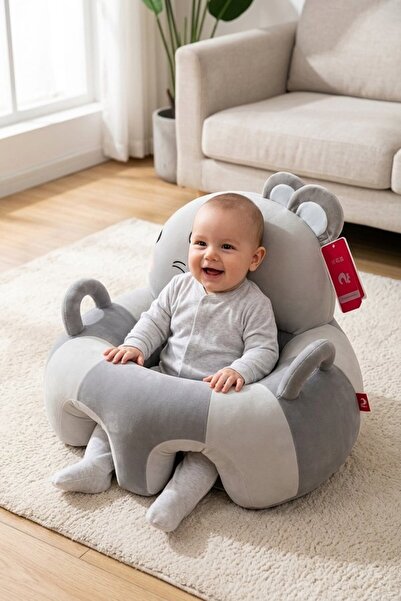 Generic 1 Crystal Velvet Foldable Toddler Sofa Chair Sitting Support Floor Se...
