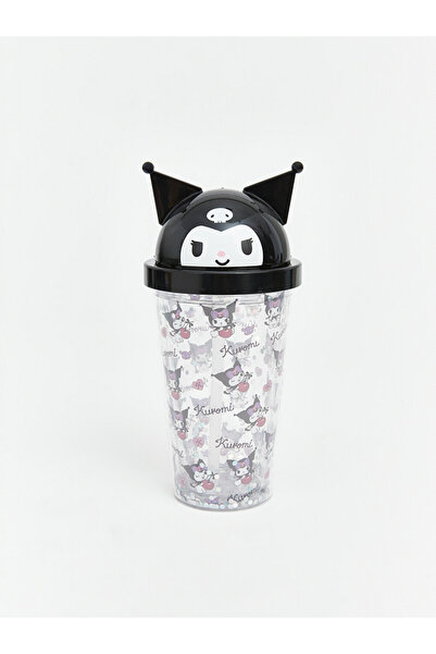 LC Waikiki Kuromi Printed Girls' Straw Water Bottle 500 ml