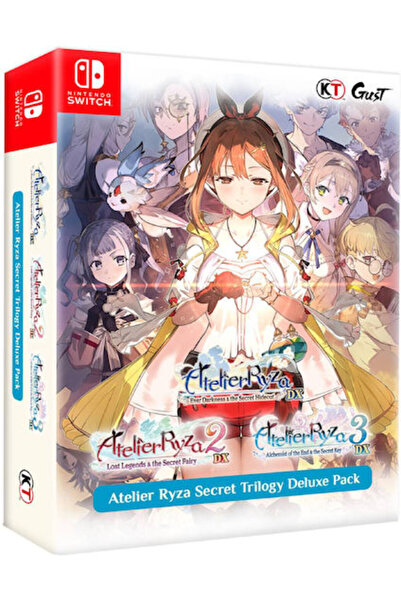 Koei Tecmo Games Atelier Ryza Secret Trilogy Deluxe Edition Παιχνίδι για Switch