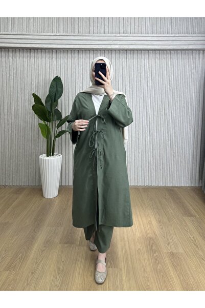Sundussaracmoda طقم كيمونو كاكي