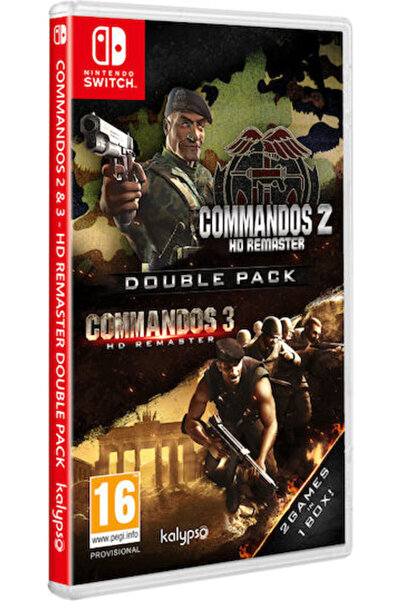 KALYPSO Commandos 2 & 3 HD Remaster Διπλό Πακέτο Παιχνίδι Switch