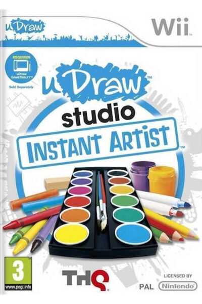 THQ Nordic uDraw Studio: Παιχνίδι Wii Άμεσου Καλλιτεχνικού Προγραμματισμού (Μ...