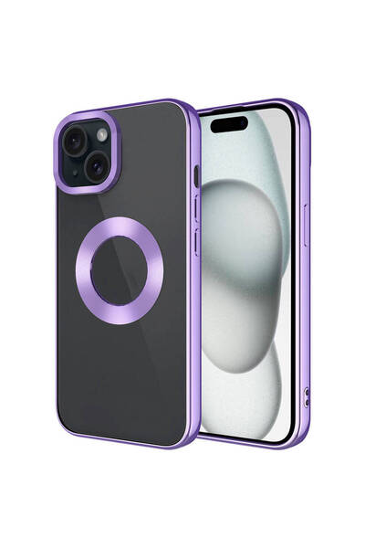 zore iPhone 15 Case with Camera Lens Protection, Logo Displaying, Slim and Li...