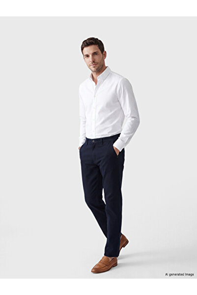 LC Waikiki Timeless Clothing & Timeless Choices Slim Fit Gabardine Men's Chin...