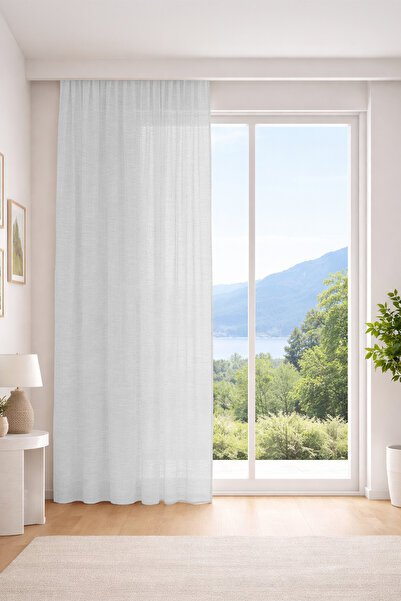 Premier Home ستارة تول بيضاء مخصصة من إليزا مقاس 300×270 1×2 طبقة