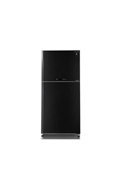 Sharp ثلاجة ببابين سعة 494 لتر - إنفرتر - أسود - SJ-GV69G-BK