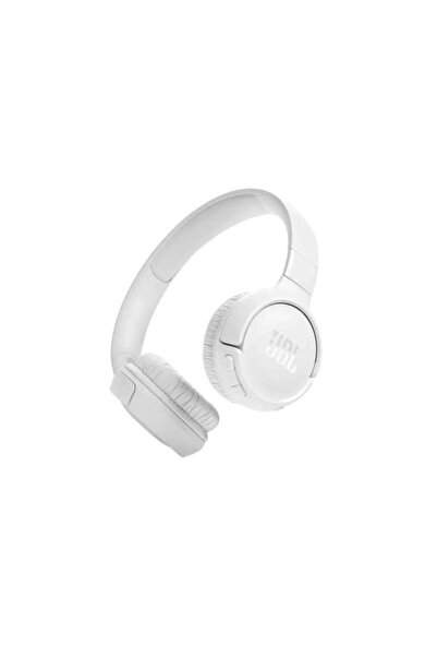 JBL Ασύρματα ακουστικά Bluetooth Tune 520BT On-Ear με 57 ώρες λειτουργίας, Λευκά