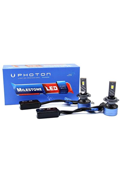 Photon Milestone Saga H7 30000 Lümen 508 Uyumlu Kısa LED Far