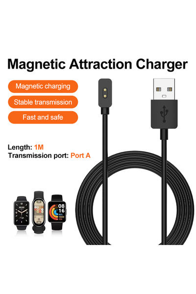 Choice1 كابل شحن USB لـ Band 9 8 Active Mi Band 10 9 8 Pro، قاعدة شحن مغناطيس...