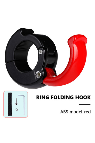 Choice1 ABS Red BLALION ABS/Aluminum Hanger Hook Helmet Hook Replaceable Bike...