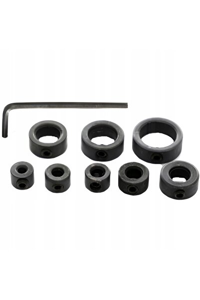Kraft&dele Set de 8 opritoare pentru burghie + Imbus 3-16mm