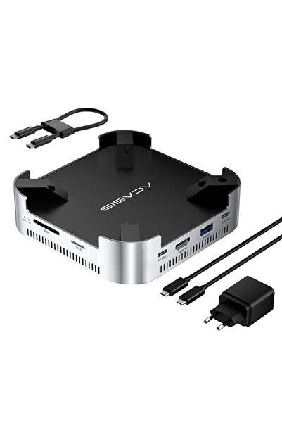 Choice3 علبة تخزين Acasis بمنفذ USB-C مزدوج M.2 NVMe بسرعة 10 جيجابت في الثان...