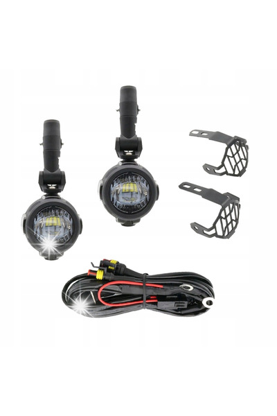 ST PARTS Lumini LED cu halogen pentru motociclete 40W Omologare E9