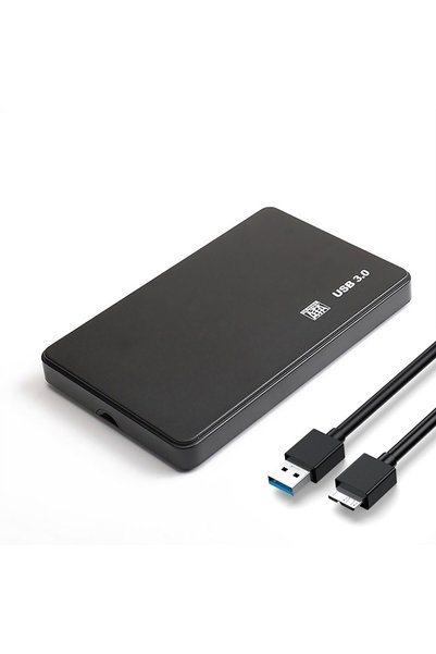 Choice علبة قرص صلب سوداء من كيبيدومي مقاس 2.5 بوصة من نوع SATA إلى USB3.0 مع...