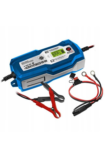Dedra-Polonia Încărcător Dedra 10A cu afișaj LCD, 6/12V 3-200Ah Depm022Lfp