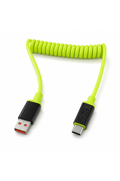 Choice1 1m USB to Type C USB to Type C Fast Charging Cable Retractable Spring...