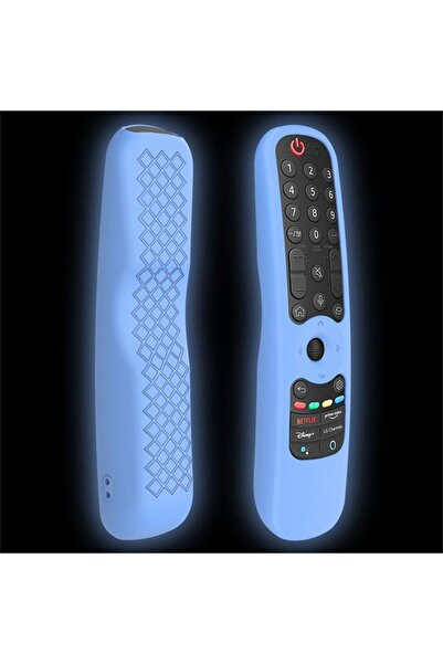 Choice1 Luminous blue Remote Control Protective Cover for AN-MR21GC MR21N/21G...