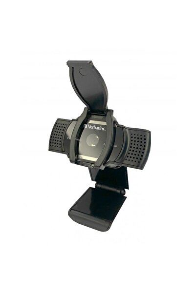 Verbatim Awc-01 Cameră web 1080P Full HD USB 2.0 cu microfon, Negru
