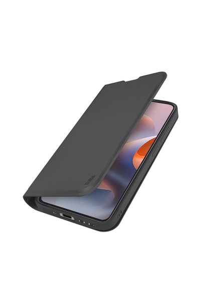SBS Θήκη Πορτοφόλι Λεία Αναδιπλούμενη για Motorola Moto G86 5G - Μαύρο