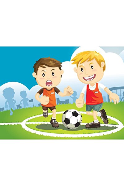 Classic Disney Tapet foto Teren de fotbal Fotbalisti Stadion 350X245Cm
