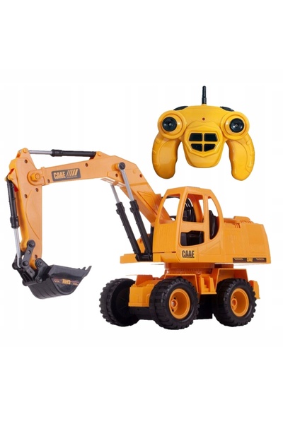 Stator Excavator cu telecomandă, jucărie mașină de construcții RC, cu funcție...