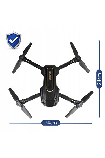 Stator Dronă pentru copii cu cameră dublă, aplicație WiFi, Android iOS, pliab...